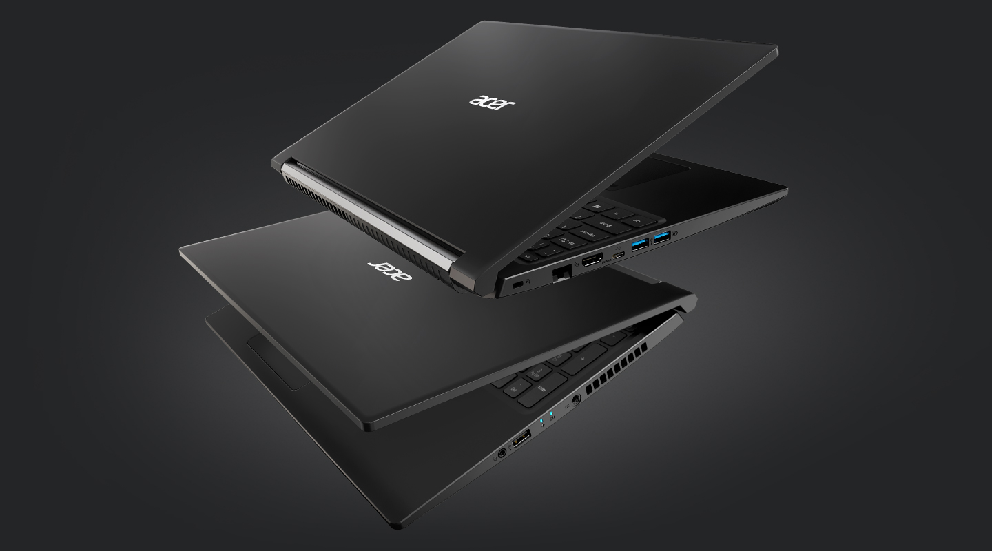 Acer Aspire 7 A715 trang bị nhiều cổng kết nối