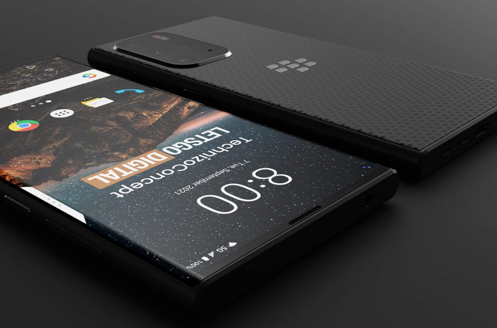 Mẫu smartphone BlackBerry hỗ trợ 5G
