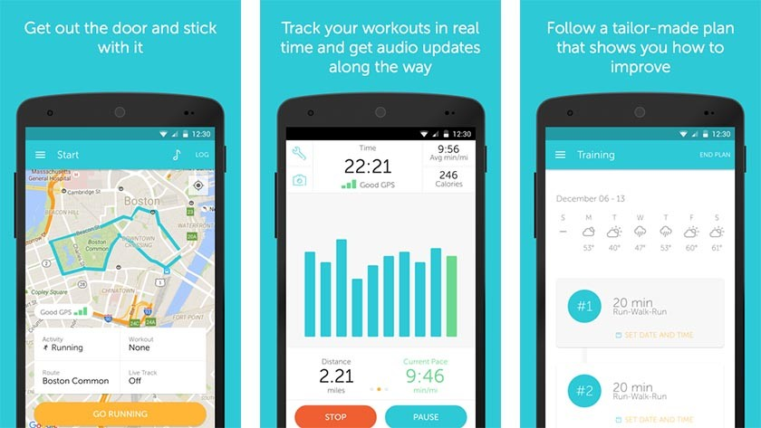 Runkeeper – GPS Track Run Walk còn có một bảng điều khiển giúp bạn ghi lại những hoạt động trong quá khứ