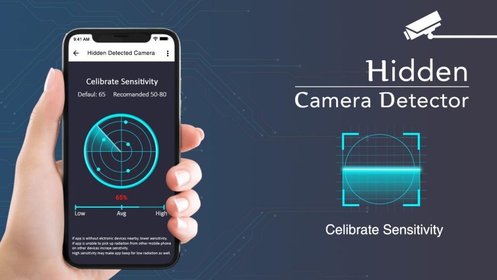 Ứng dụng Hidden Camera Detector giúp bạn dễ dàng phát hiện camera được đặt ngay cả trong mọi góc khó phát hiện