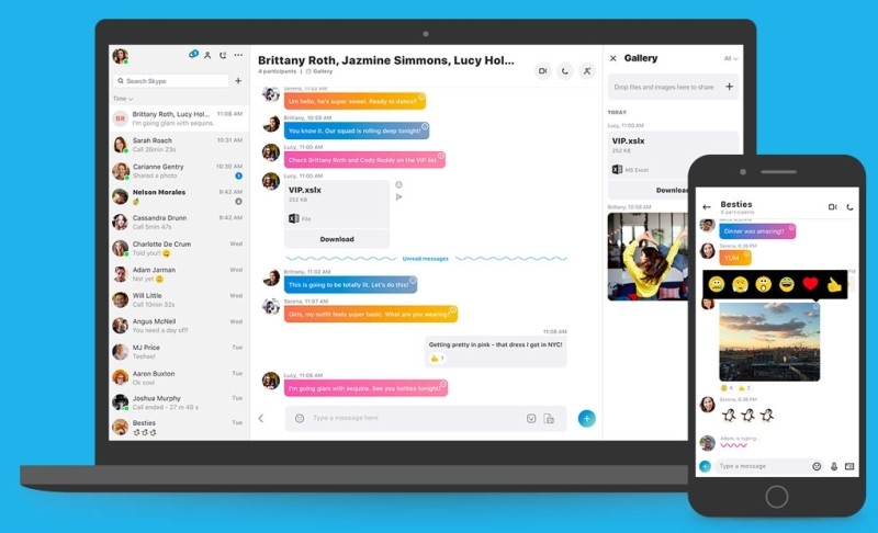 Người dùng cũng tìm đến phầm mềm Skype để đáp ứng nhu cầu học nhóm