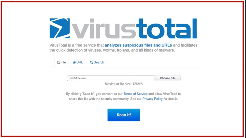 Lưu ý khi sử dụng công cụ VirusTotal để kiểm tra độ sạch file
