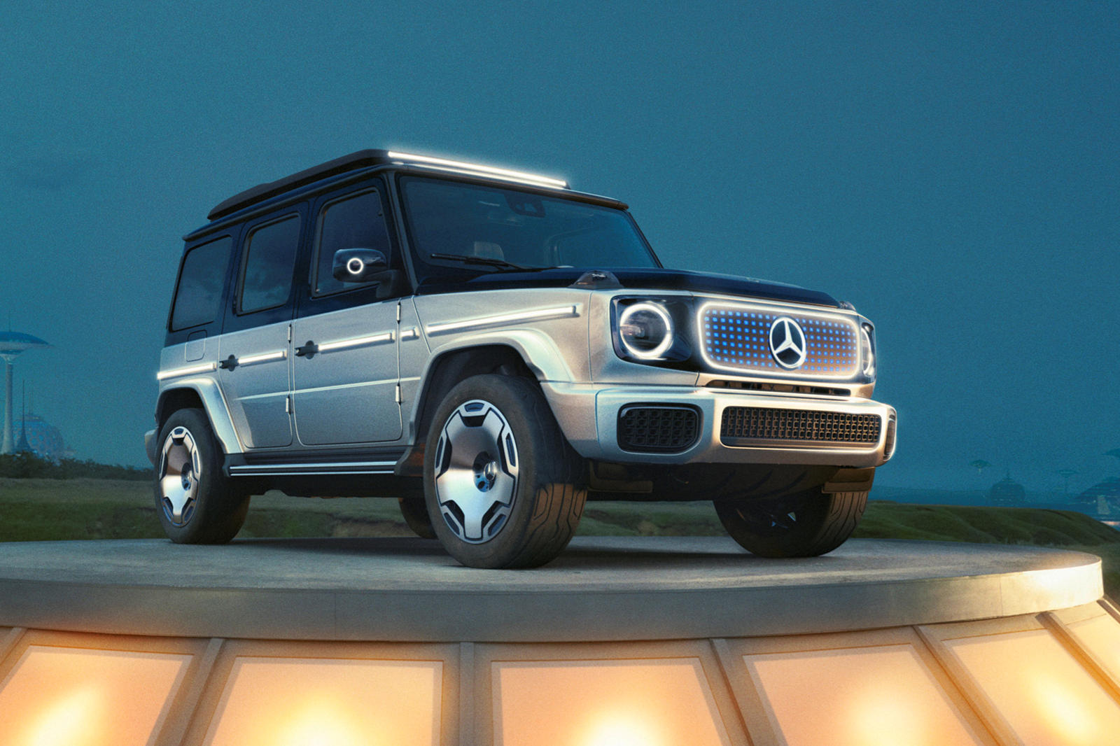 Concept G - class điện khí hóa của Mercedes